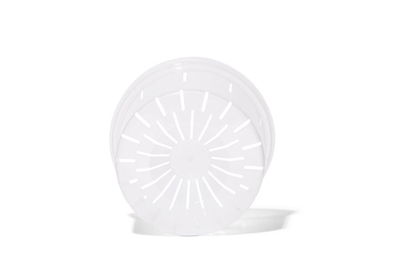 rePotme Orchid Pot - 6 inch Slotted Clear Orchid Pots - 3 Pack (Crystal Clear) - Image 3